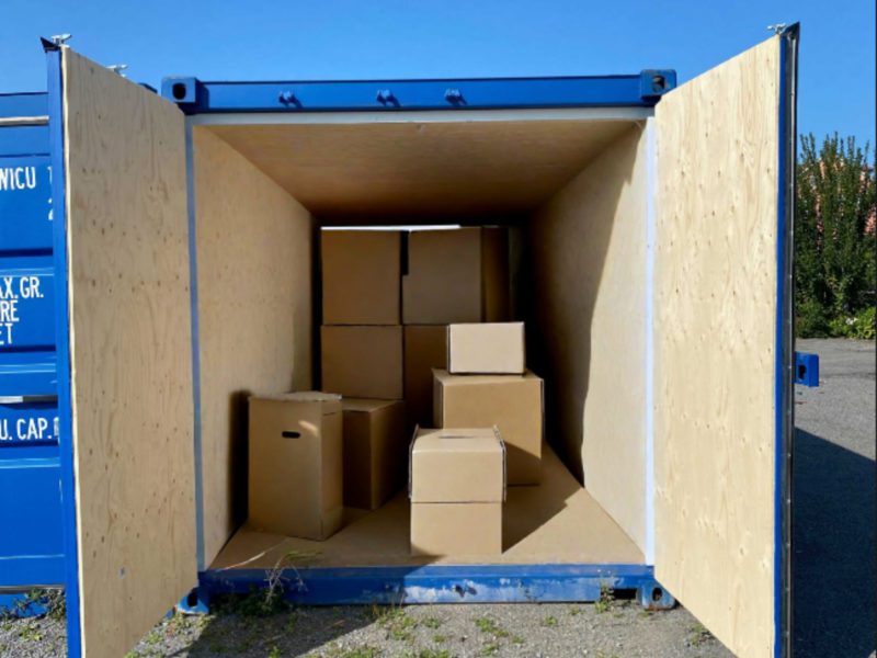 Packmaterial för flytt, magasinering och förvaring