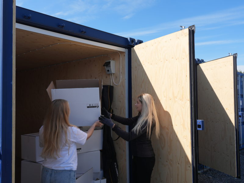 Fem anledningar att magasinera i en förrådscontainer
