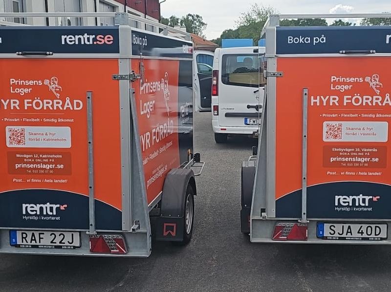 Släpvagn att hyra- enkelt och smidigt